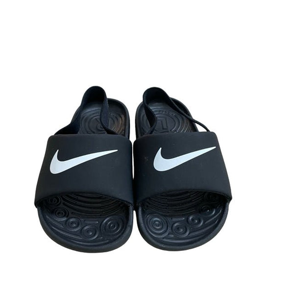 Nike Black Slide Sandals - Size 8C - Bounce Mkt