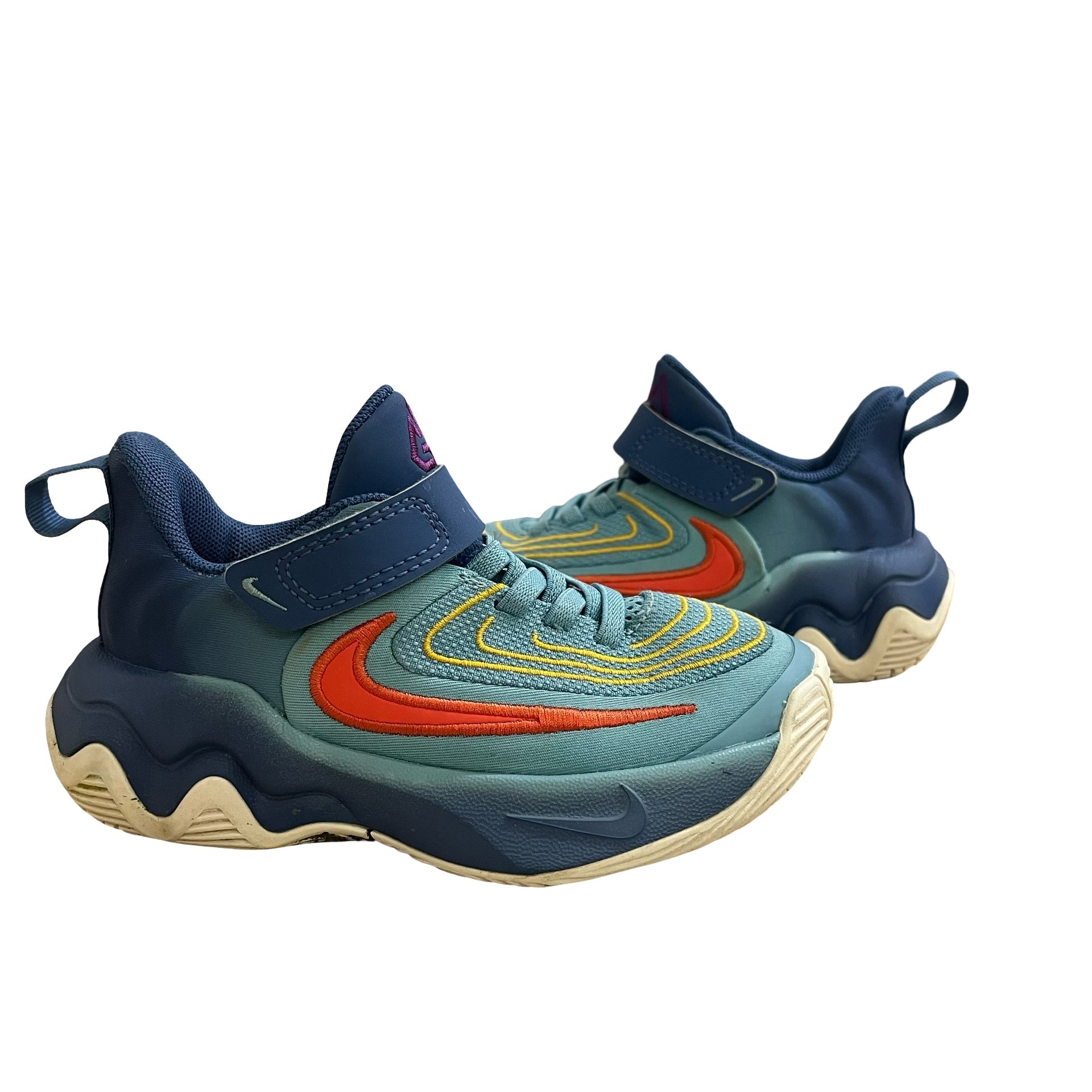 Nike Blue, Yellow & Orange Sneakers - Size 9 - Bounce Mkt