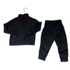 Nike Jordan Black & Red Trim Track Jacket & Jogger Set - Size 2 - Bounce Mkt