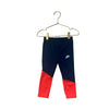 Nike Navy & Neon Orange Athletic Leggings - Size 24 Mo - Bounce Mkt