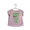 Nike Pink 'Just Do It' Athletic Tee - Size 2T - Bounce Mkt