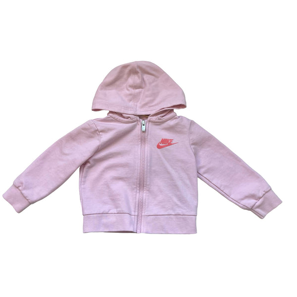 Nike Pink Zip - Up Hoodie - Size 18 Mo - Bounce Mkt