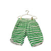 Noe & Zoe Berlin Green & Ivory Striped Shorts - Size 10Y - Bounce Mkt