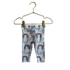 Nooworks White & Pastel Rainbow Print Leggings - Size 6 Mo - Bounce Mkt