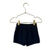 Obaibi Navy & Ivory Polka Dot Bow Shorts - Size 6 Months - Bounce Mkt