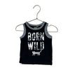 Old Navy Black & Gray 'Born Wild' Tiger Sleeveless Shirt - Size 12 - 18 Months - Bounce Mkt