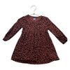 Old Navy Brown & Black Heart Leopard Print Dress - Size 2T - Bounce Mkt