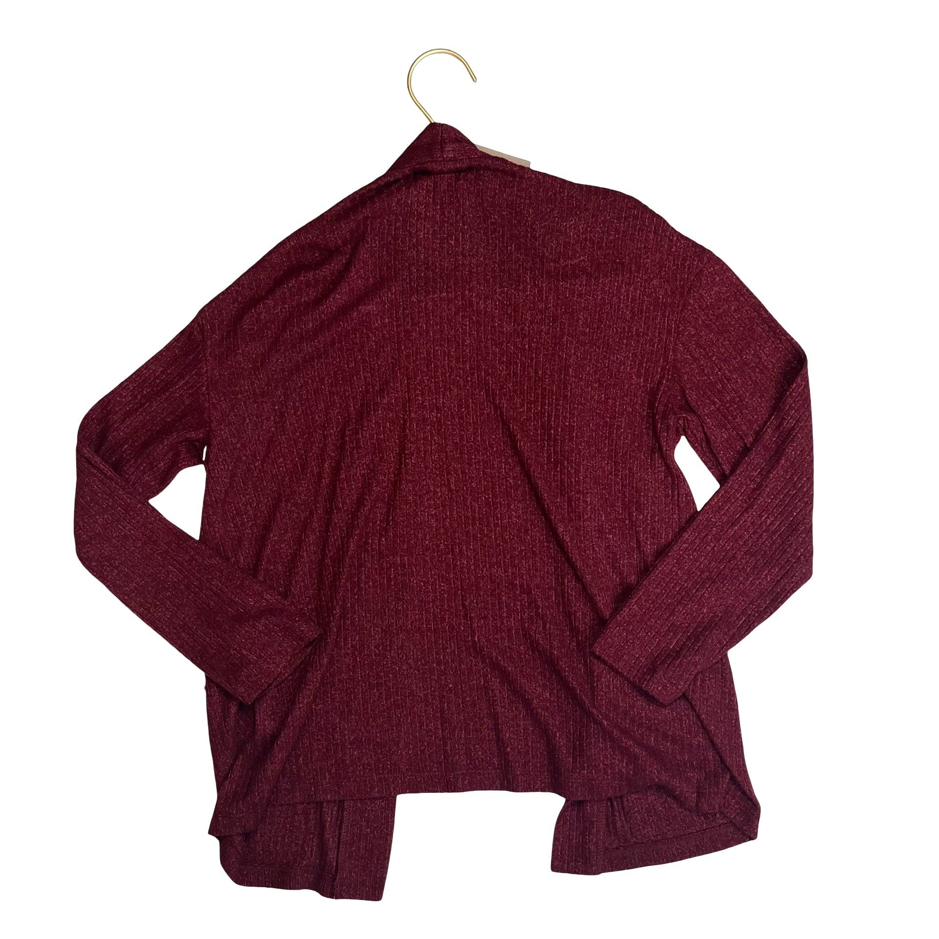 Old Navy Burgundy Open - Front Lightweight Cardigan - Size M 8 - Bounce Mkt
