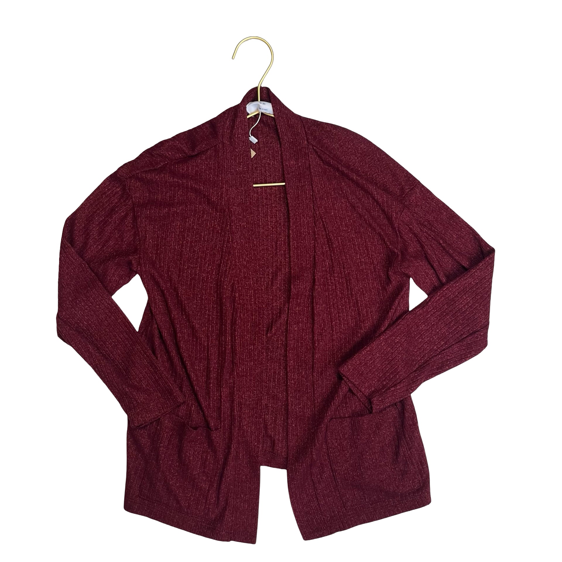 Old Navy Burgundy Open - Front Lightweight Cardigan - Size M 8 - Bounce Mkt