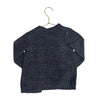 Old Navy Dark Gray & Gold Metallic Open - Front Cardigan - Size 3T - Bounce Mkt
