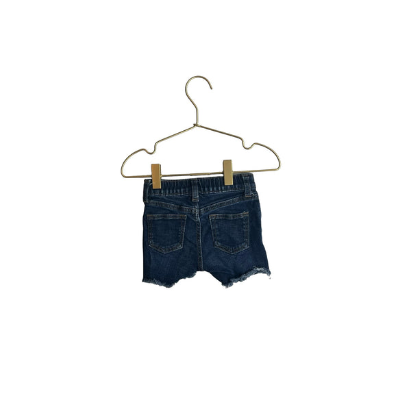 Old Navy Denim Raw Hem Jean Shorts - Size 6 - 12 Mo - Bounce Mkt