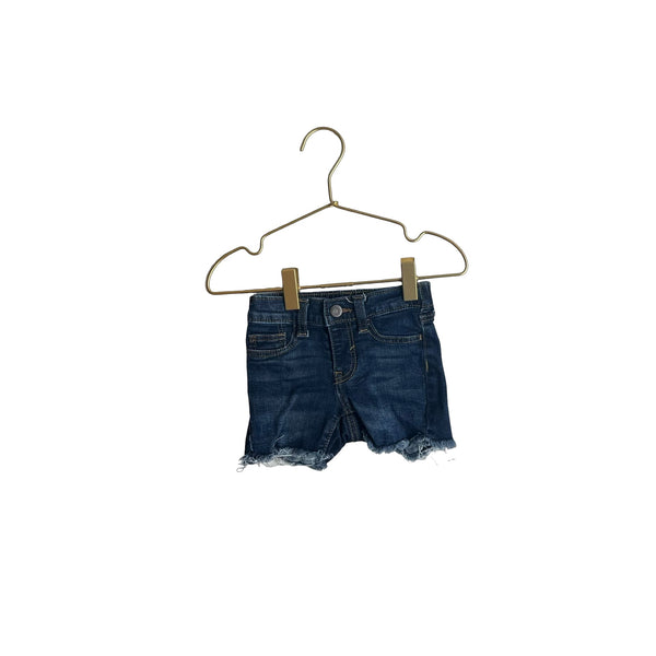 Old Navy Denim Raw Hem Jean Shorts - Size 6 - 12 Mo - Bounce Mkt