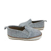 Old Navy Gray Jersey Soft - Sole Shoes - Size 12 - 18 Mo - Bounce Mkt