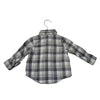 Old Navy Gray Plaid Button Down - Size 12 - 18 Mo - Bounce Mkt