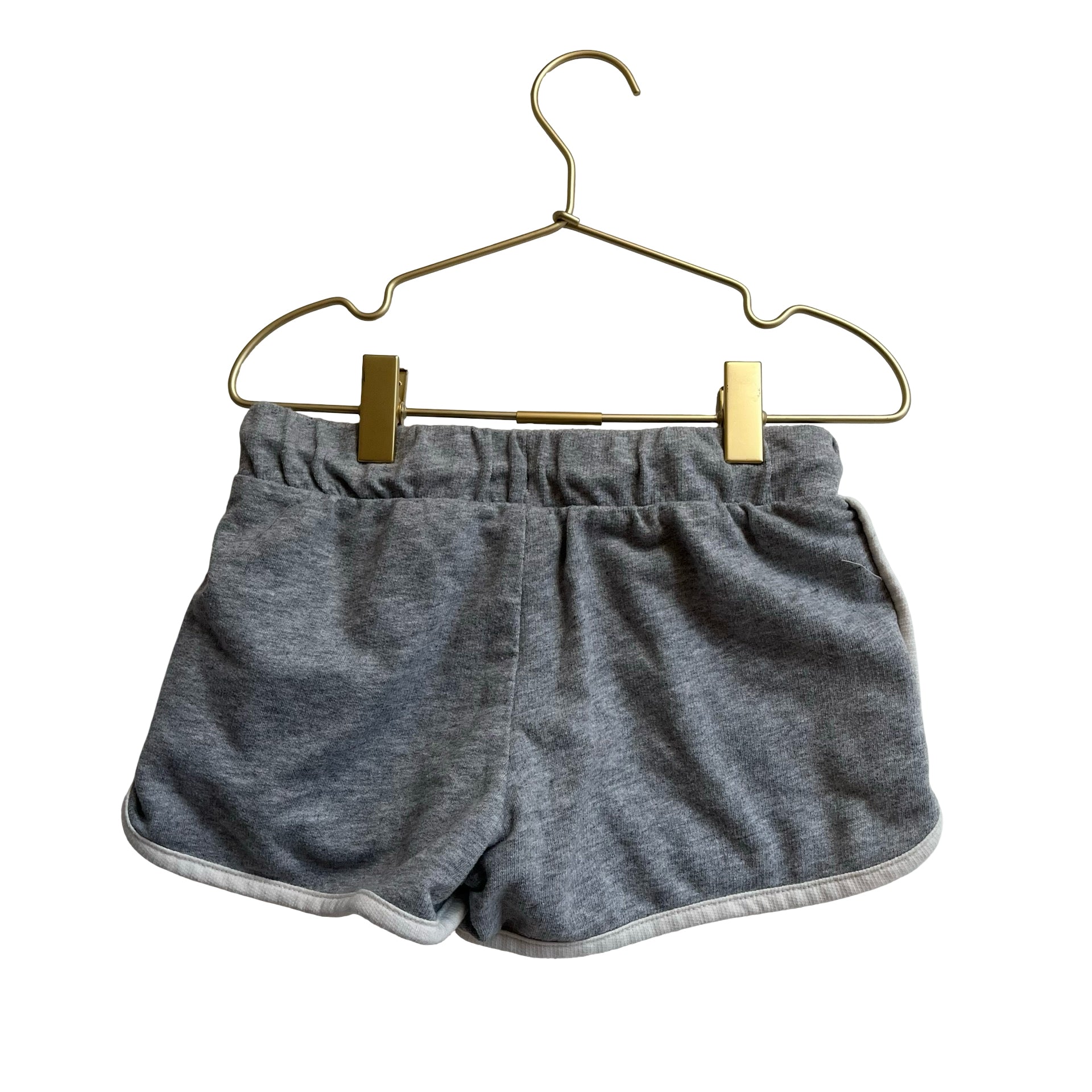 Old Navy Gray with Ivory Trim Shorts - Size S 6 - 7 - Bounce Mkt