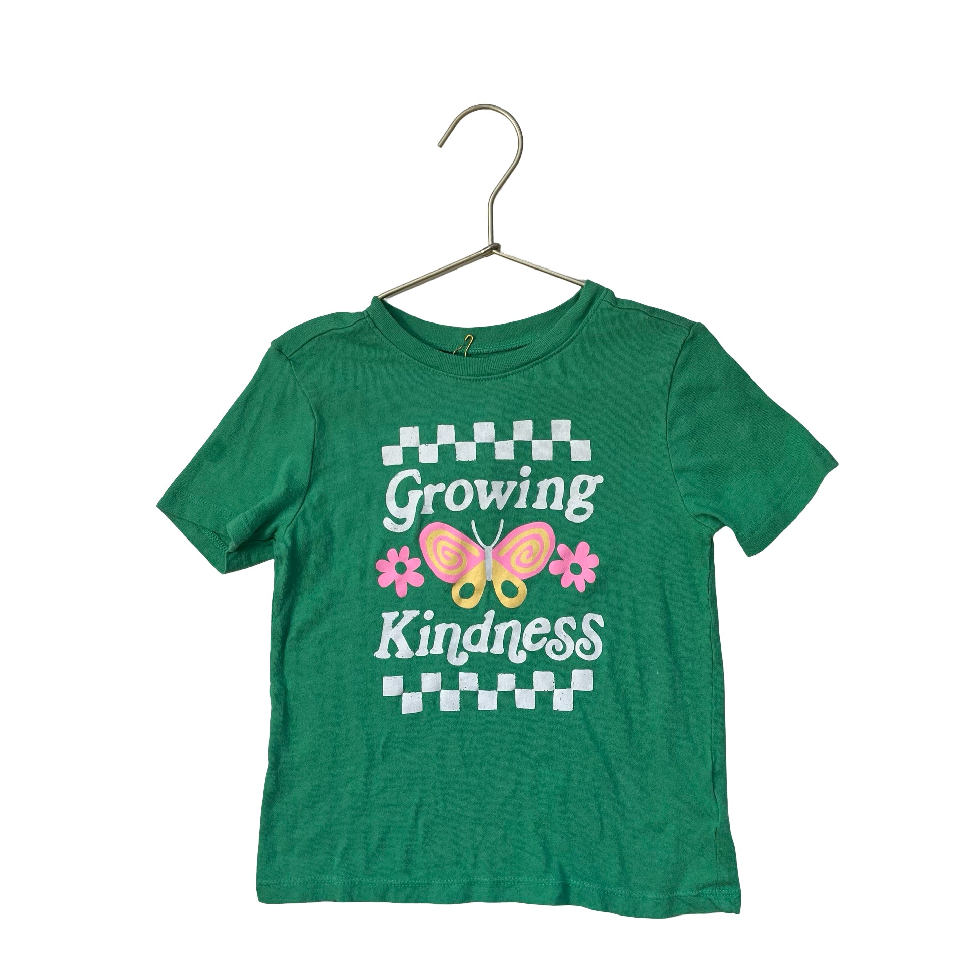 Old Navy Green 'Growing Kindness' Butterfly Tee - Size 5T - Bounce Mkt