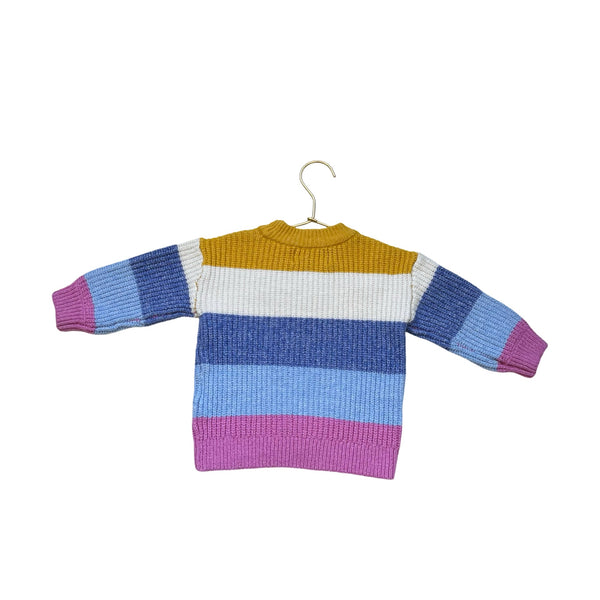 Old Navy Multi - Color Striped Sweater - Size 12 - 18 Mo - Bounce Mkt