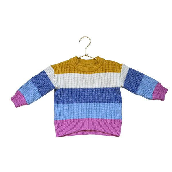 Old Navy Multi - Color Striped Sweater - Size 12 - 18 Mo - Bounce Mkt