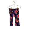 Old Navy Purple Flower Print 'Skinny' Jeans - Size 18 - 24 Mo - Bounce Mkt