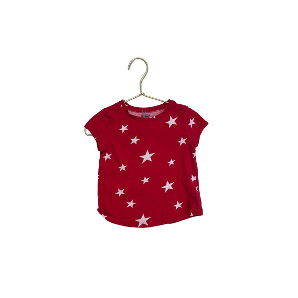 Old Navy Red & White Star Tee - Size 2T - Bounce Mkt