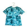 Old Navy Teal Swirl Short Sleeve Athletic Short Sleeve Shirt with Tag - Size M/8 - Bounce Mkt
