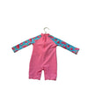 Ollies Place Pink Watermelon Swim Suit Romper with Tags - Size 6 - 12 Mo - Bounce Mkt