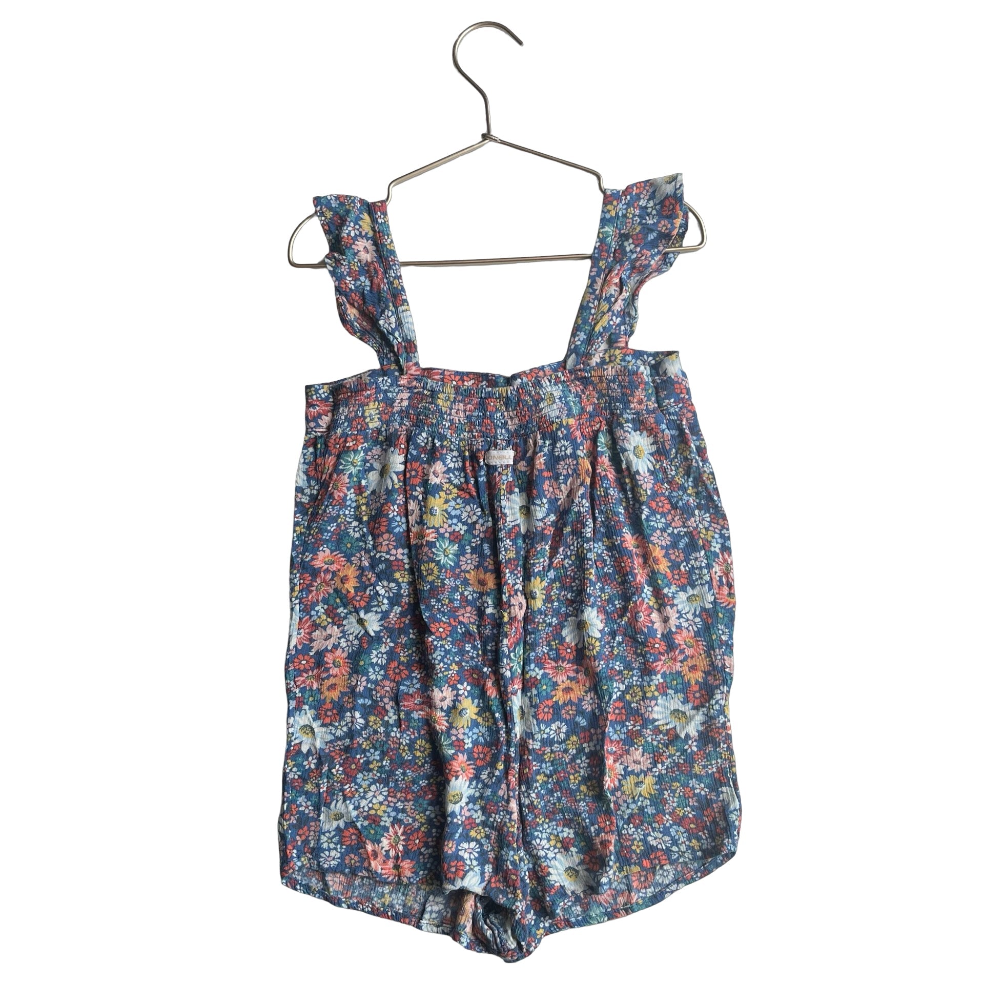 O'Neill Blue Floral Romper - Size XS 5 - 6 - Bounce Mkt