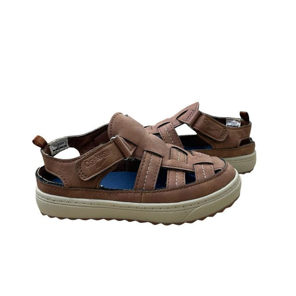 OshKosh Brown Closed Toe Sandals - Size 10 - Bounce Mkt
