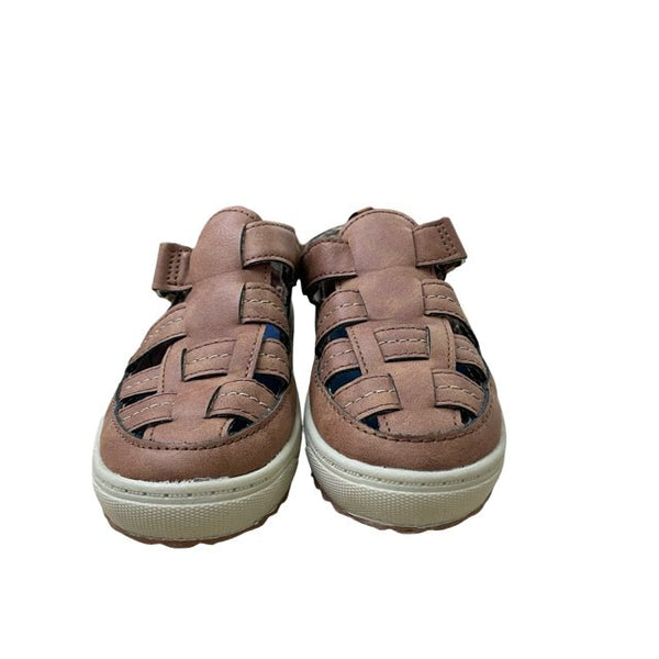 OshKosh Brown Closed Toe Sandals - Size 10 - Bounce Mkt