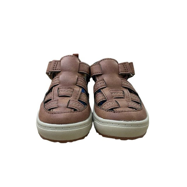 OshKosh Brown Closed Toe Sandals - Size 5 - Bounce Mkt