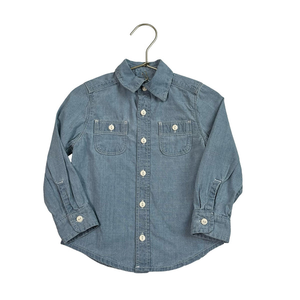 OshKosh Chambray Button Down - Size 2T - Bounce Mkt