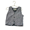 OshKosh Gray & White Striped Vest - Size 5T - Bounce Mkt