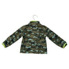 OshKosh Green Camo Fleece Jacket, Neon Trim - Size 2T - Bounce Mkt