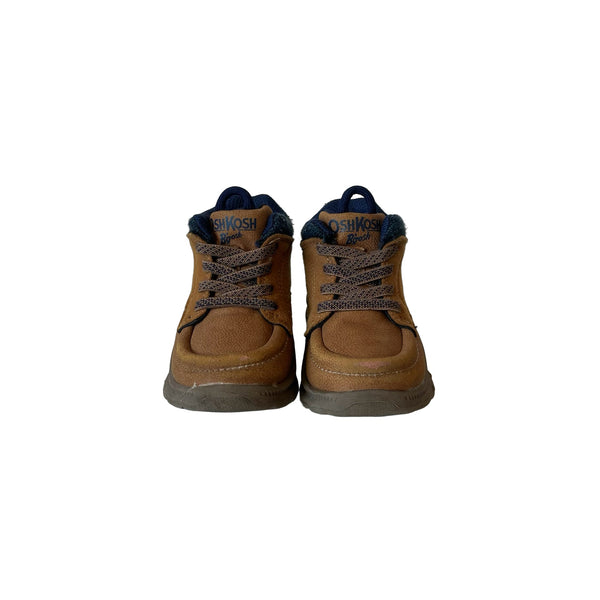 OshKosh Khaki & Navy Boots - Size 5 - Bounce Mkt