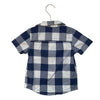 OshKosh Navy Gingham Button Down - Size 2T - Bounce Mkt