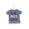 Patrick Gray, Red, White & Blue 'LA ALL DAY' T-Shirt - Size 6 - 12 Months - Bounce Mkt