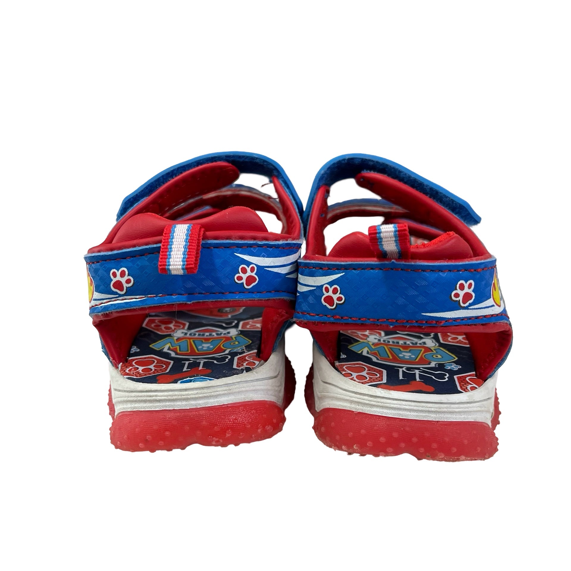 Paw Patrol Blue Light - Up Sandals - Size 11 - Bounce Mkt