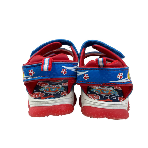 Paw Patrol Blue Light - Up Sandals - Size 11 - Bounce Mkt