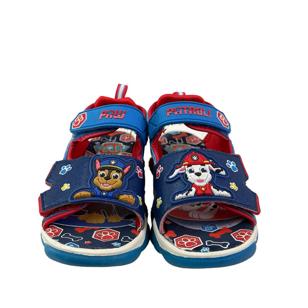 Paw Patrol Blue Light - Up Sandals - Size 11 - Bounce Mkt