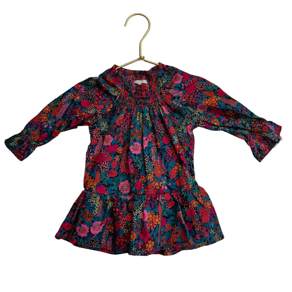 Peek Colorful Floral Dress - Size 6 - 12 Mo - Bounce Mkt