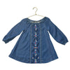 Peek Denim Embroidered Dress - Size 2T - Bounce Mkt