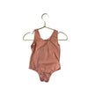 Pink Platinum Coral & Silver 'Girls Just Wanna Have Sun' Swimsuit tag - Size 24 Mo - Bounce Mkt