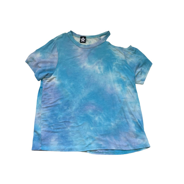 Pixie Lane Blue Tie - Dye Tee, Cut - Out - Size 11/12 - Bounce Mkt