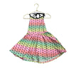 Pixie Lane Pink, Green, Yellow Ombre Star Halter Dress - Size 4 - Bounce Mkt