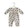 PNW Baby Ivory & Brown Pinecone One - Piece - Size 3 - 6 Mo - Bounce Mkt