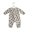 PNW Baby Ivory & Brown Pinecone One - Piece - Size 3 - 6 Mo - Bounce Mkt