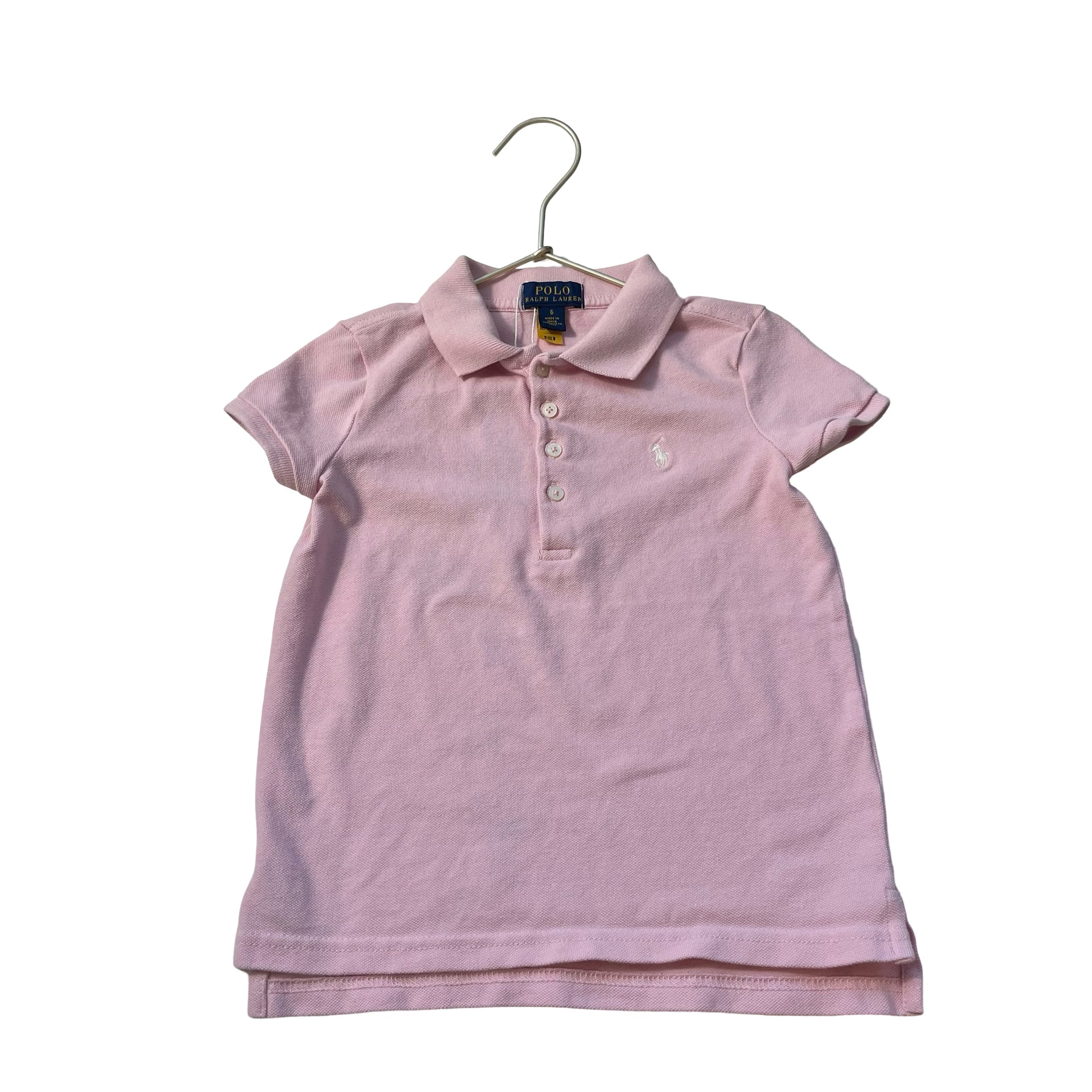 Polo Ralph Lauren Pink Polo - Size 6 - Bounce Mkt