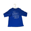 Polo Ralph Lauren Royal Blue Graphic Long Sleeve T-Shirt - Size 7 - Bounce Mkt