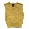 Polo Ralph Lauren Yellow Sweater Vest - Size 6 - Bounce Mkt