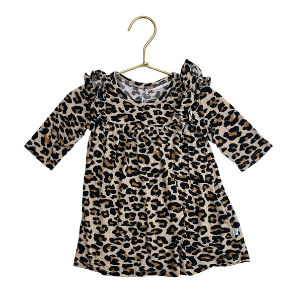 Posh Peanut Leopard Print Dress - Size 12 - 18 Mo - Bounce Mkt